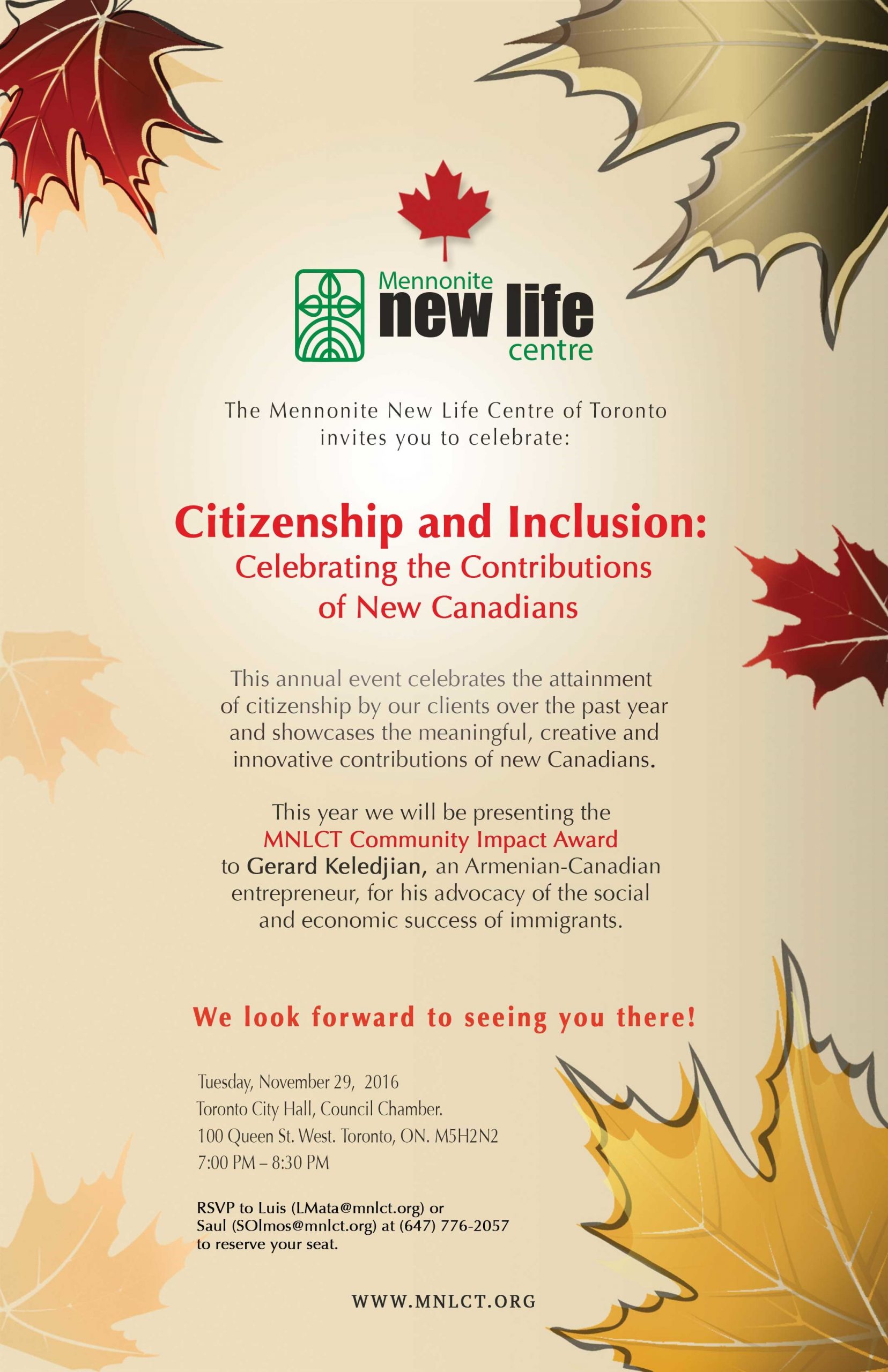Citizenship & Inclusion Ceremony 2016