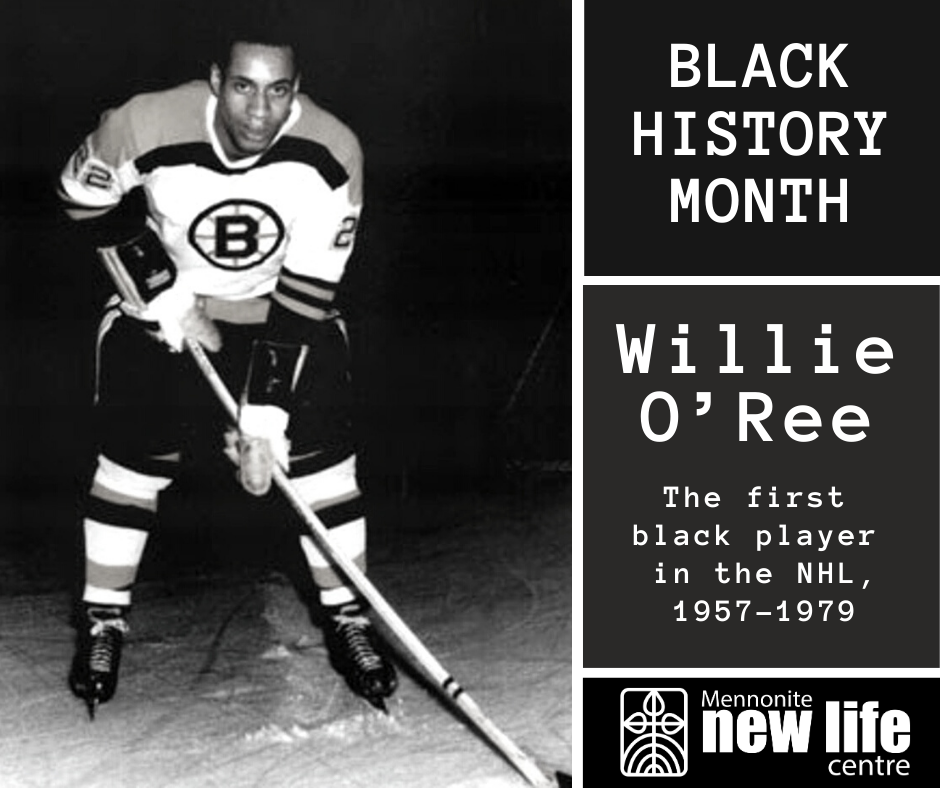 Willie O'Ree poster