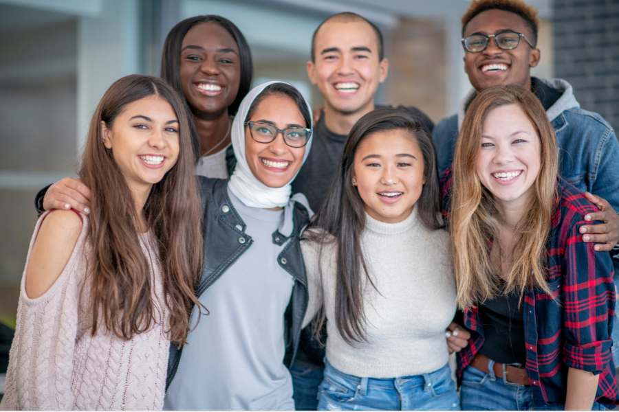 A group of people of different races participating in Citizenship Classes in MNLCT